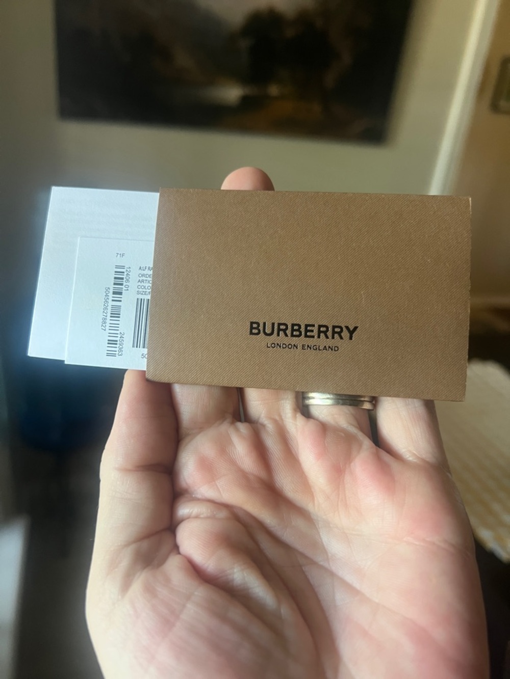 NWT Burberry Cream, Beige & Tan Low-Top Sneakers with Signature Check. - Picture 9 of 11